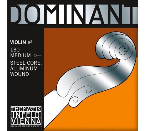 Cuerda Violín 4/4 1era E Thomastik Dominant Medium - Austria