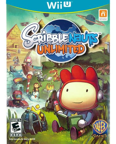 Scribble Nauts Unlimited Nintendo Wii U Fisico Wiisanfer (Reacondicionado)