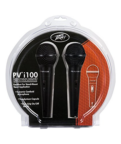 Pvi 100 Pack 2 Microfono Dinamico Para Cardiodo