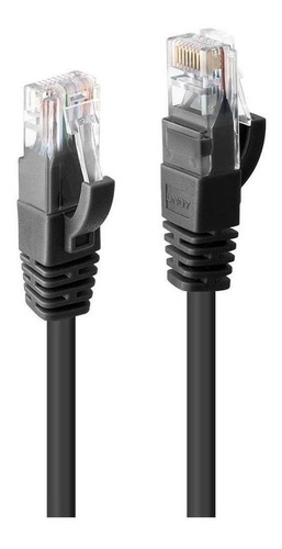 Cable Utp Amitosai De Red Cat 6 Gigalan 15 Mts R6 Color Negro