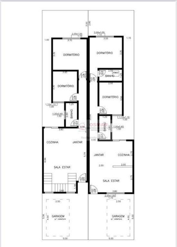 Imagem 2 de 2 de Casa Com 2 Dormitórios À Venda, 69 M² Por R$ 240.000,00 - Parque Residencial Salerno (nova Veneza) - Sumaré/sp - Ca1243