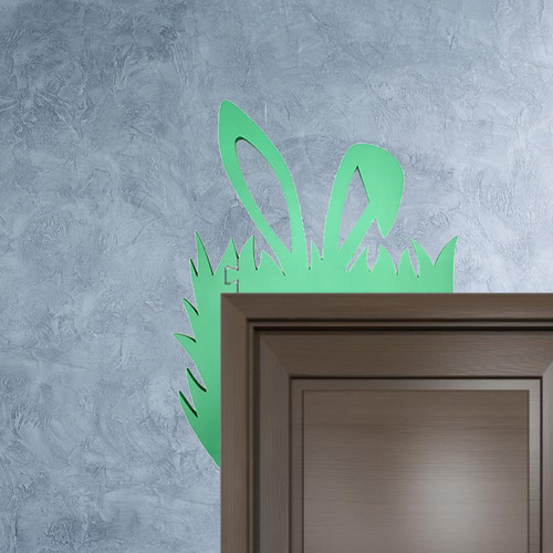 Easter Door Corner Topper Cartoon Porta Frame Artes Estilo D