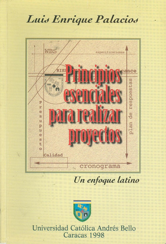 Principios Esenciales Para Realizar Proyectos / Luis Enrique