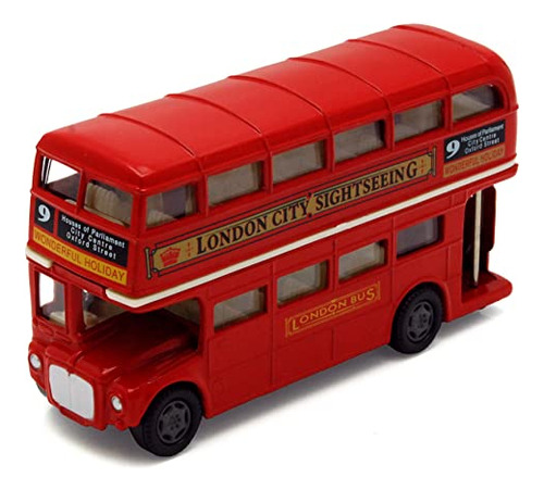 Londres Bus Routemaster City Tourist - Troquel A Escala 1/7.