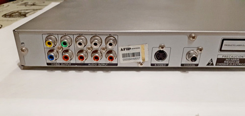 Reproductor Dvd Sanyo Modelo 9206u