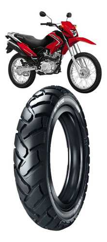 Pneu Traseiro Tube Type 110/90-17 Ira Bunker Honda Nxr Bros