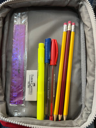 Estuche Escolar Faber Castell Sellado Idéal Regreso A Clases (Usado)