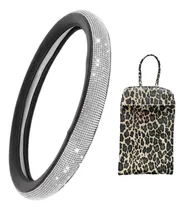 Comprar Cubre Volante Con Strass  + Bolsita Multiuso Animal Print