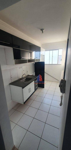 Imagem 1 de 10 de Apartamento Com 2 Dormitórios Para Alugar, 45 M² Por R$ 730,00/mês - Chácara Letônia - Americana/sp - Ap1718