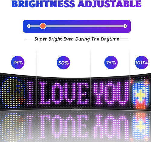 Letreros Led Programables Flexibles Publicitarios Panel...