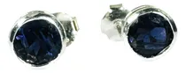 Comprar Aros Plata 925 Bañado En Oro Blanco, Cuarzo Lolita Natural