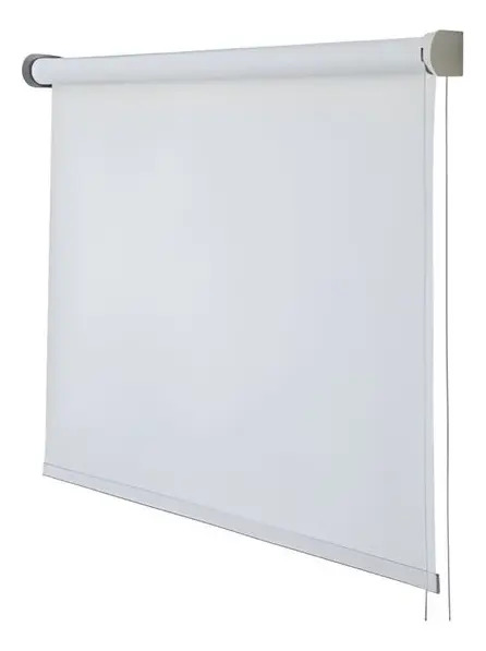 Cortina Roller Blackout 200x127 Cm Liso Full Express Blanco