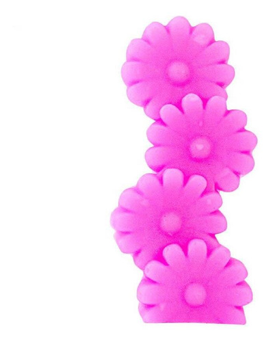 Forma De Silicone 4 Flores Ib-1851