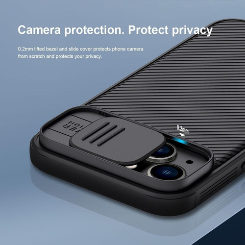 Carcasa Nillkin Camshield Para iPhone 14 / Plus / Pro / Max