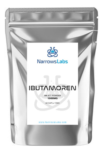 Narrows Labs | Sarms Ibutamoren Mk-677 | 60 X 15mg | Ee.uu