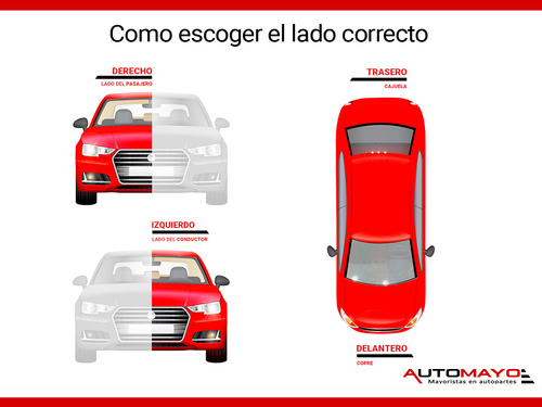 Un Espejo Derecho Man C/control Genérica Ikon 2011-2015