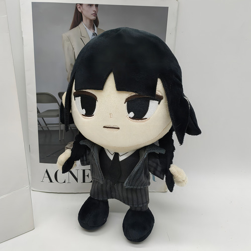 Muñeca De Peluche Wednesday Adams