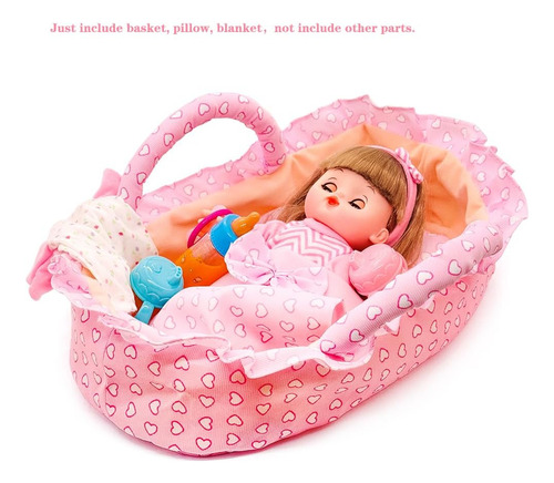 Moisés Para Muñeca Bebé, Portabebés Portátil Para Muñecas De