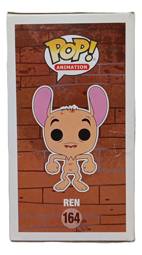 Funko Pop Ren Y Stimpy Ren #164 Original Nickelodeon 2016