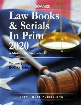 Law Books & Serials In Print - 3 Volume Set, 2020 - Rr &-.