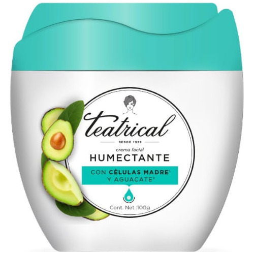 Crema Facial Teatrical Humectante X 100gr