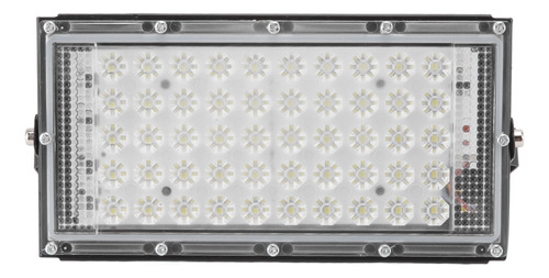 Led Flood, 50 W, Ip66, Resistente Al Agua, 6000 K, Blanco, 1