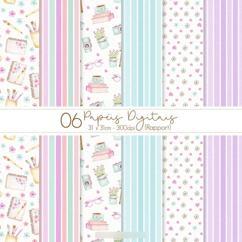 Kit Imagenes Png Clipart Planner Niñas Nenas Acuarela In01