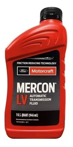 Aceite De Transmisión Automática Mercon Lv Motorcraft