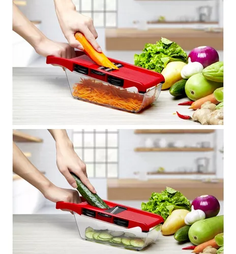 Mandolina Filoshark +cortador +rallador +verduras +pelapapas