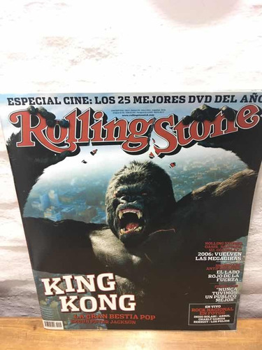 Revista Rolling Stone King Kong Enero 2006