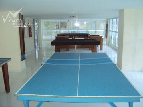 Imagem 9 de 30 de Apartamento Com 1 Dorm, Canto Do Forte, Praia Grande - R$ 220.000,00, 50m² - Codigo: 84 - V84
