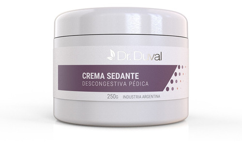 Duval Crema Sedante Descongestiva Pédica X 250gr