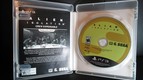Alien Isolation - Físico Ps3 (Usado)