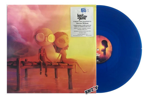 Last Day Of June Steven Wilson Soundtrack Lp Acetato Vinyl 