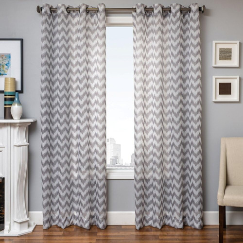 Ventana A Rayas Chevron De La Serie Softline Fortune Con Oja