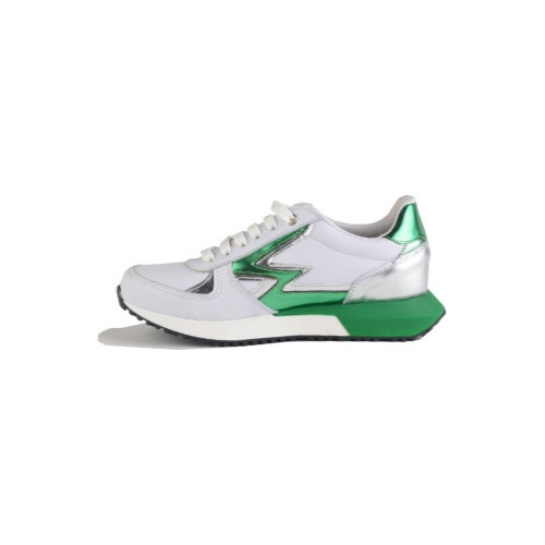 Imagen 5 de 9 de Zapatillas Urbanas Cordones Mujer Cuero - Zeus - Ferraro