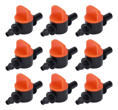 50 Válvulas De Riego Por Goteo De 4/7 Mm De Diámetro Exterio