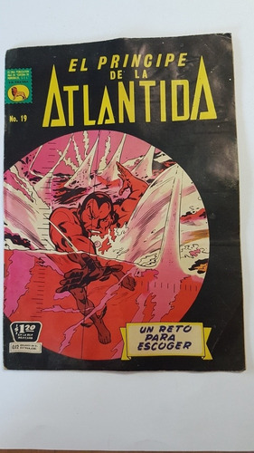 Comic El Principe De La Atlantida  # 19 Ed. La Prensa 70s 