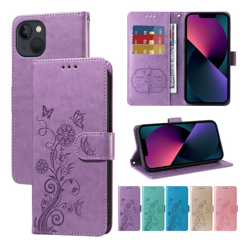 Funda De Piel Tipo Cartera Para Honor X7 X7a X7b X7c