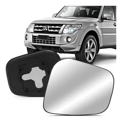 Par Lente Retrovisor Com Base Pajero Io 98 A 02 Tr4 02 A 08