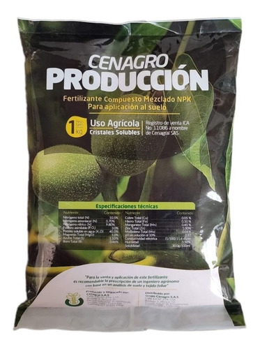 Fertilizante Producción Npk X 1 Kg