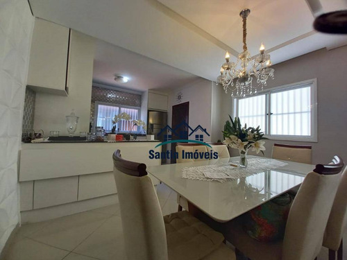 Imagem 15 de 30 de Sobrado Com 3 Quartos, (01 Suíte) Espaço Gourmet, Mobiliado, 02 Vagas Cobertas À Venda, 150 M² - Jardim Teles De Menezes - Santo André - So0404
