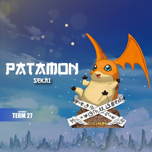 Archivo Stl Impresión 3d - Digimon - Patamon - Sekai