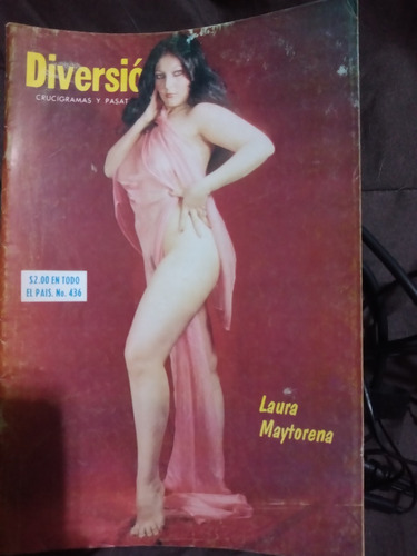 Laura Maytorena En Revista Diversion No. 436 Alicia Encinas