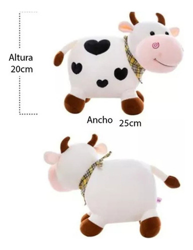 Para Una Linda Muñeca De Peluche, Vaca Sonriente, Vaquinha