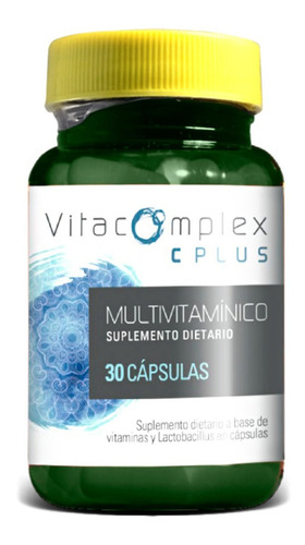 Imagen 1 de 1 de Probiotico 7 Cepas + Vitaminas Vegano Vitacomplex C Plus