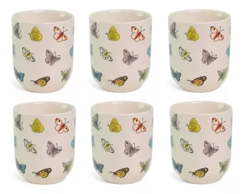 Taza Té Tacita Cuenco Porcelana Decorada Diseños Varios