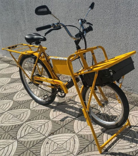Imagem 6 de 10 de Bicicleta Elétrica Cargueira Wind Bikes 350 Watts 36 V 15ah