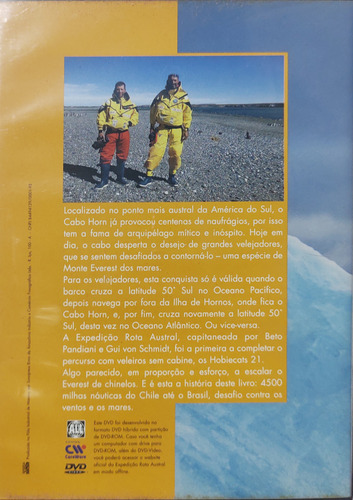 Dvd Expedição Rota Austral O Desafio Cabo Horn Otimo Estado (Usado)