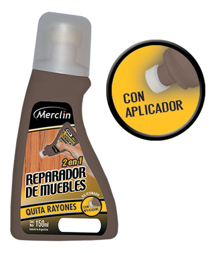 Quita Rayones Claro Medio Oscuro 150ml Merclin Mm